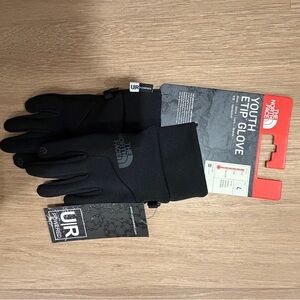NEW The North Face Black Etip Powered Gloves